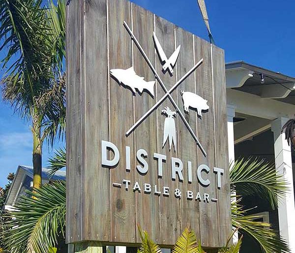 District Table & Bar (From District Facebook Page)