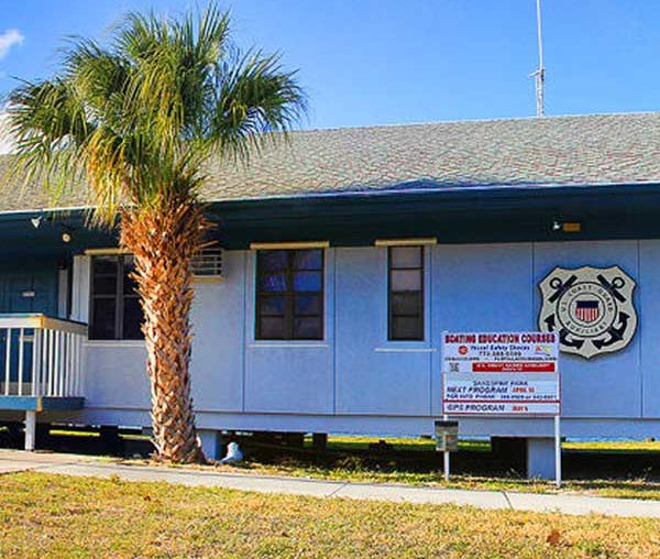 Coast Guard Auxiliary Station at Sandsprit Park, Port Salerno, FL.